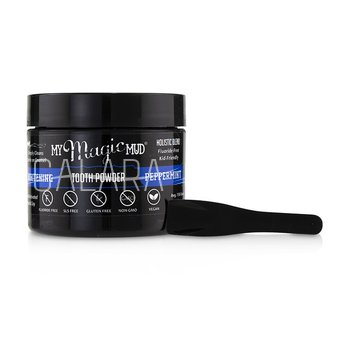 MY MAGIC MUD Activated Charcoal Whitening Tooth Powder - Peppermint